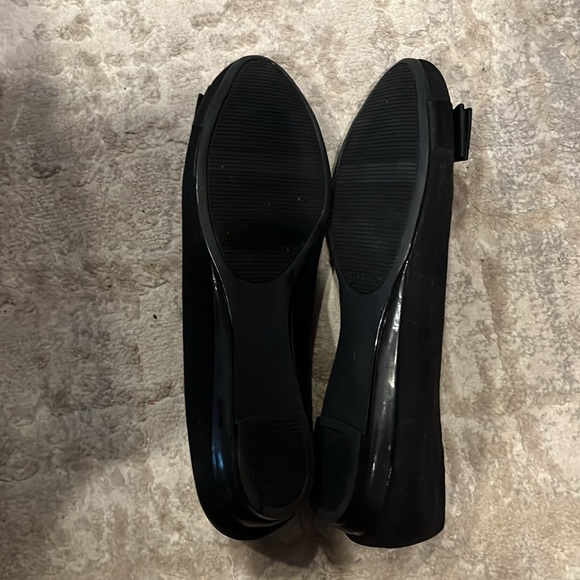 Kelly and Katie ultra suede black flat size 9 NWOT - Picture 2 of 2